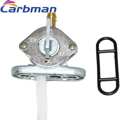 Carbman New Gas Tank Valve Petcock For Kawasaki KX65 KX85 KX100 51023-0024 Motorcycle Spare Parts