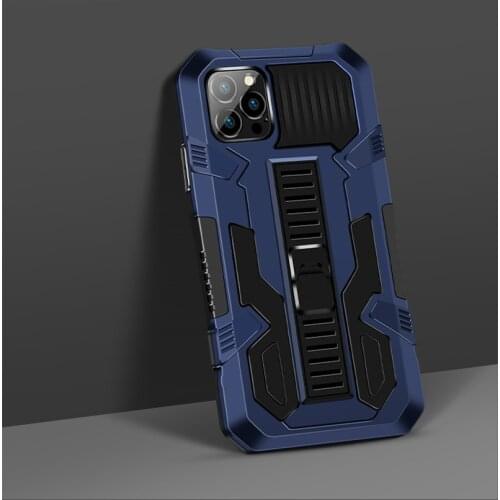 Shockproof Armor Phone Case For iPhone 12 Mini XR XS X 7 8 6 6S Plus Case For iPhone 11 12 Pro Max SE 2020 bumper Bracket Cover