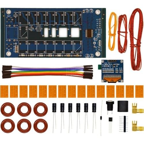 SMD/Chip soldered ! Firmware programmed ! ATU-100 DIY Kits 1.8-50MHz ATU-100mini Automatic Antenna Tuner by N7DDC 7x7 + OLED