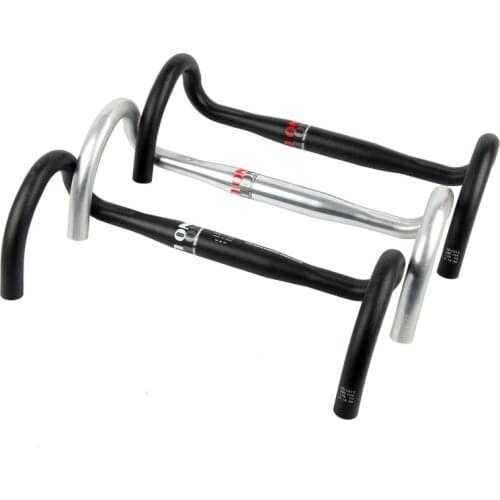 UNO Aluminium alloy Bicycle Handlebar Drop Bar 31.8mm x 380mm 400mm 420mm 440mm Black Silver For MINIVELO 700c Road Touring Bike