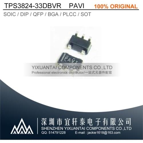10pcs/lot 50pcs/lot 100pcs/lot Free shipping 100% original TPS3824-33DBVR 3824-33 PAVI SOT23-5