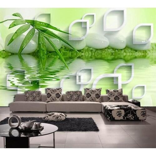 Beibehang HD 3D Bamboo News Three-dimensional TV Background Wall Decoration Painting Home Decoration Custom Wallpaper Mural