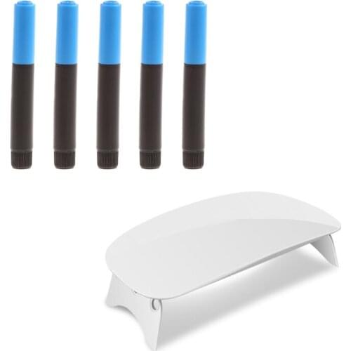 5 pçs/lote curvo vidro temperado uv cola líquida para todo o telefone móvel cobertura completa protetor de tela borda cobertura