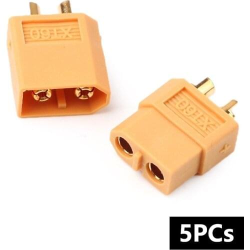 5PCs XT60 XT-60 Male Female Bullet Connectors Plugs For RC Lipo Battery