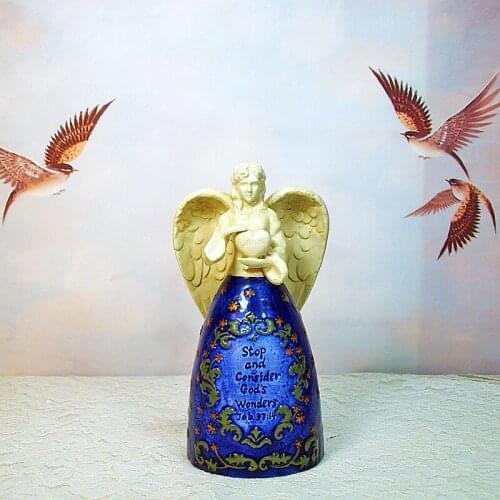 American Ceramic Angel Statue Catholic Christian Relics Holiday Gift Ceramic Crafts Christ Ornaments Home Decoration Sculpture
