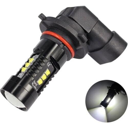 Car Electronics Car Light 1x 6000K White 9005 9006 High Power LED Vehicle Fog Driving Headlight Bulbs