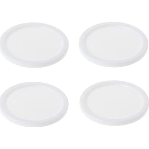 White Air Hockey Accessories 50mm Goalies & 60mm Puck Felt Pusher Mallet Adult Table Games Entertaining Toys