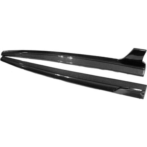 Carbon Fiber Car Bumper Side Skirts Apron for Audi A3 Sline S3 RS3 Sedan 4 door 2014 2015 2016 Side Skirts Apron Lip Spoiler FRP