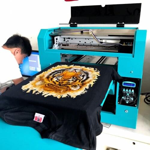 A3+digital textile printer t-shirt printing machine for silk wool cotton