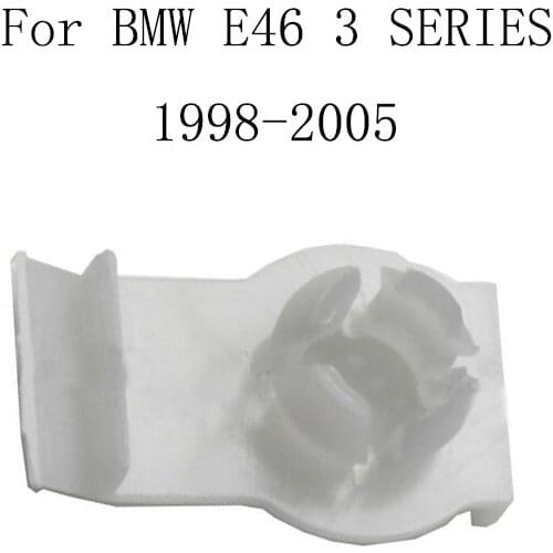 For BMW E46 3 SERIES 1998-2005 Power Electric Car Window Regulator Window Lifter Repair Clips Parts Rear Left Right