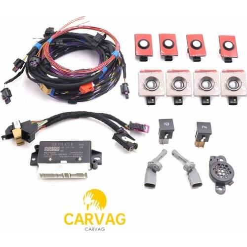 For Golf 6 Jetta MK6 MIB Radio 4K to 12K Intelligent Parking Assist Park Assist PLA 2.0 1K8 919 475 B