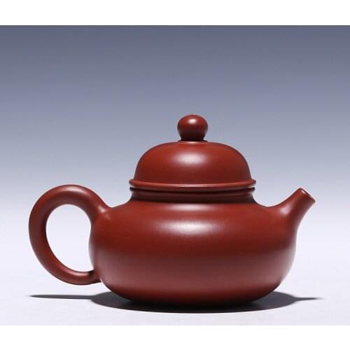 Yixing famous pure handmade ore Zhu mud Dahongpao Rongtian teapot tea set wholesale sales