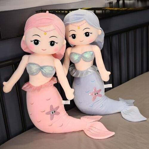 Kawaii sexy bikini Mermaid Doll Plush Toy Creative Cute Girl Mermaid Princess Doll Children Birthday Gift
