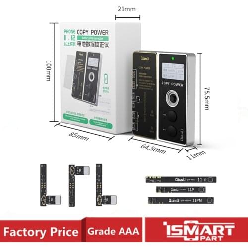 Battery Data Corrector For iPhone 11 12 Pro Max Mini Battery Pop-Up Repair Health Tool Qianli Tester Machine Copy Power