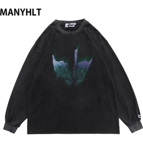 MANYHLT Men's T-shirts With Print