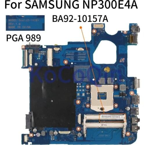 For SAMSUNG NP300E4C Laptop Motherboard BA41-01974A BA92-10157A PGA 989 SLJ8F DDR3 Notebook Mainboard