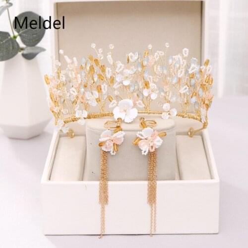 Medel Wedding Crown Bride Crown Princess Headdress Birthday Couronne Women Special Occasions Hair Accessories