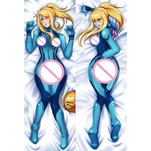 June 2017 update MMF popular game hot anime Metroid character Samus Aran pillow cover body Pillowcase