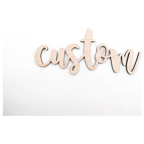 Personalized wedding favor Words Wooden Sayings Sign | Wood Sign Decor Custom Wooden Sign Anniversary party supplies