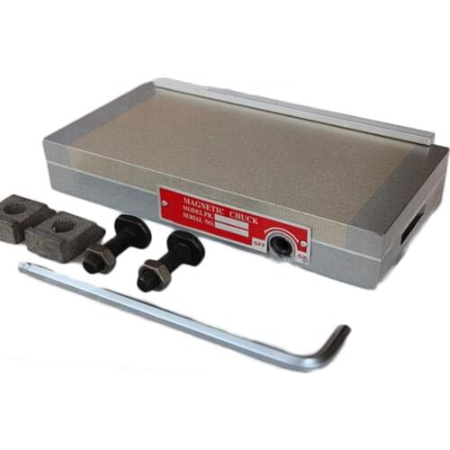 Surface Grinder XM91 100 * 175mm Grinding Disc Permanent Magnet Sucker Suitable for Grinding Machine and Other Processing YZ