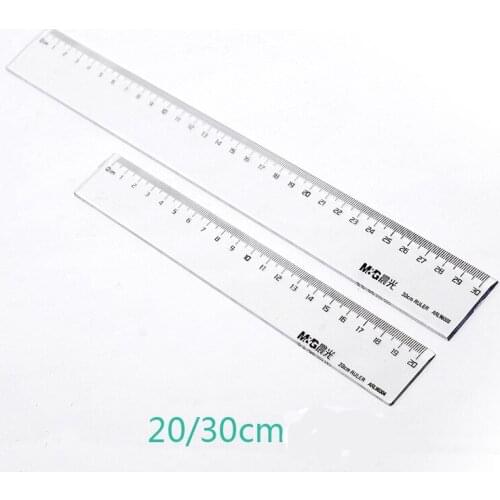 20cm Straight Rule 30cm Student Office Drawing Rule Arl96004/96005