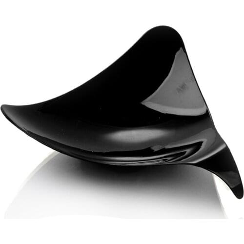 Promotion - Party Suppliers, Disposable Plastic Tableware, 75*80mm Black Dessert Mini Appetizer Plate, 20/Pack