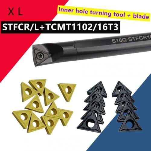 S10K-STFCR11 S12M-STFCR11 S16Q-STFCR11 Internal Turning Tool Holder TCMT11 Inserts S20R-STFCR11 Lathe Bar CNC Cutting Tools Set