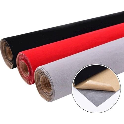 1.48x1 Meter Speaker Self-Adhesive Felt Cloth Subwoofer Strip Patch Sound Absorption Anti-seismic Decorative KTV Stage C1-C9