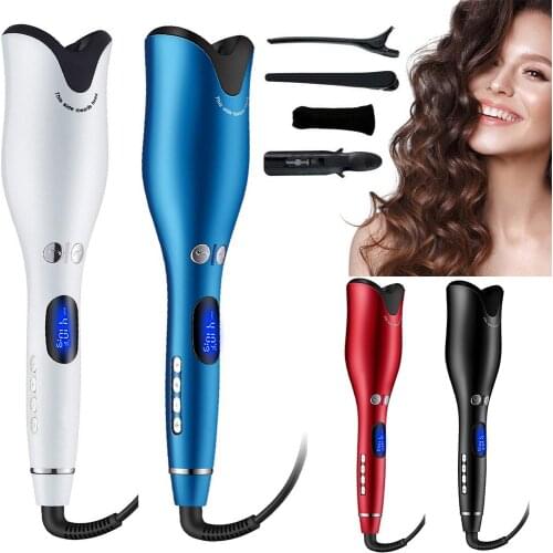 Hair Crimper Iron Hair Styling Tools Auto Rotating Ceramic Hair Curler Waver Hair Hair Rollers Curlers Babeliss Pro Hair Wand