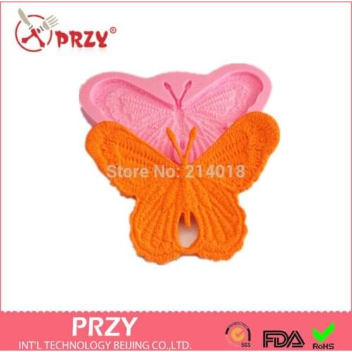 Butterfly shaped silicon fondant Cake decoration mold fondant mold chocolate mold wholesale