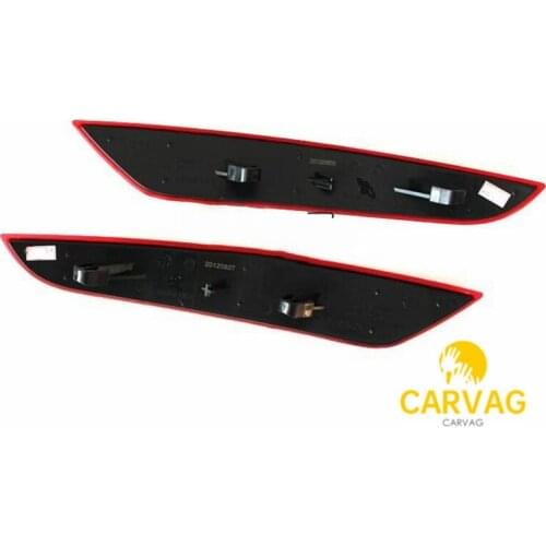 FOR VW Golf 6 MK6 Rear bumper decorative light rear reflection Reflective Safety alert warning bumper light