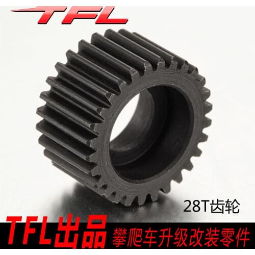 TFL 1/10 RC Car accessories AXIAL SCX10 T10 Pro Crawler Metal 28T Gear 48PITCH Upgraded TH01983-SMT6
