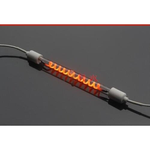 Carbon Fiber DC Heating Tube 12V 24V 48V Electric Heating Tube Low Voltage Electric Heating Tube Infrared Heating Tube