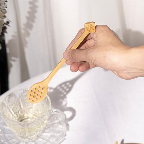 1PC Japanese Style Wooden Spoon Honey Stirring Stick For DIY Home Kitchen Supplies