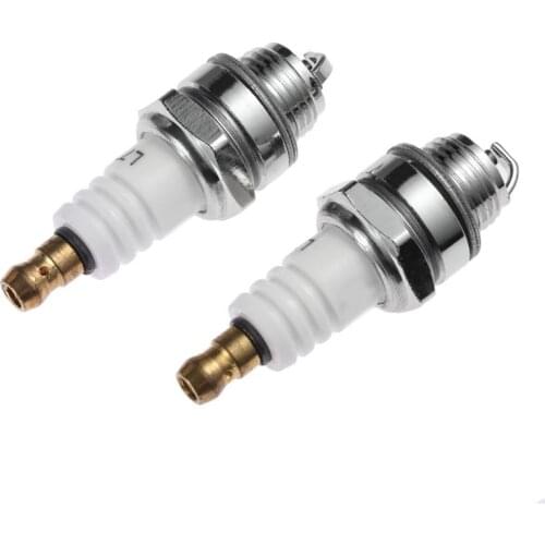 2Pcs 25cc 52cc 62cc Chainsaw Brush Cutter Spark Plug for 2 Stroke Engine MS180 MS250 MS070 Husquarna 365 Trimmer