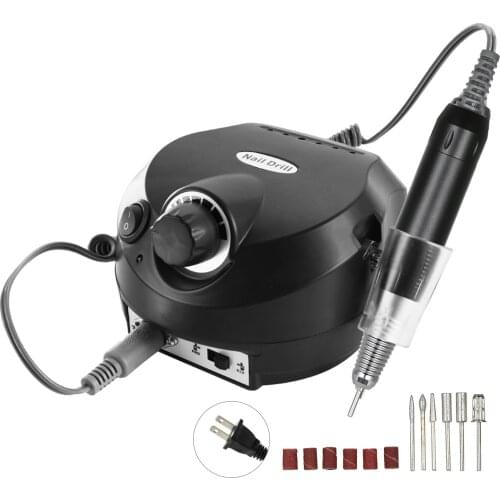 30000 RPM Electric Nail Drill Bits Set Electric Nail Drill Machine Electric Nail File Grinder Polisher Kit Nail Art Tool