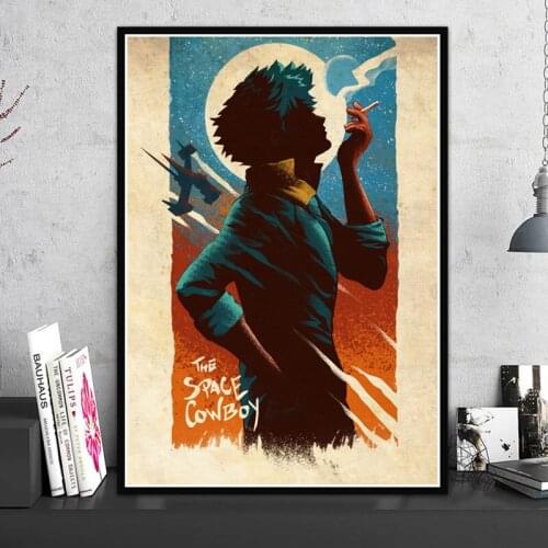 Canvas HD Print Cowboy Bebop Anime Poster Wall Art Modern Home Decoration Painting Modular Picture Artwork For Living Room Frame