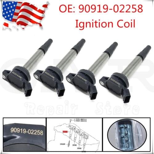 For LEXUS For TOYOT For SCION For PONTIAC 90919-02258 9091902258 Ignition Coils 90919 02258
