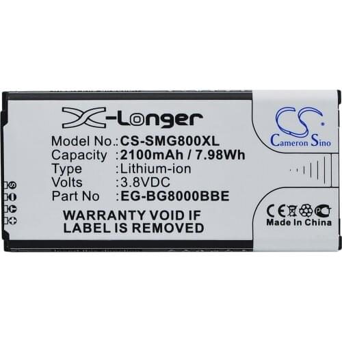 Cameron sino 2100mAh battery for SAMSUNG Galaxy S5 Dx Mini SM-G800 G800F G800H G800R4 G800Y EB-BG800BBE BG800CBE