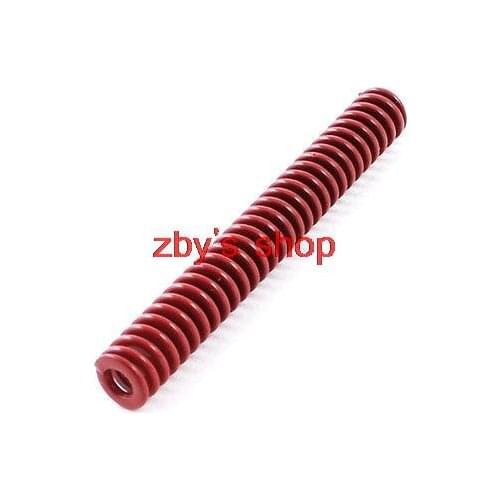 Medium Duty Red Tubular Compression Die Spring 8mm x 65mm