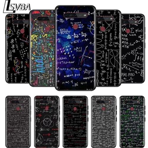 Mathematical equation blackboard For LG G8 V30 V35 V40 V50 V60 Q60 K40S K50S K41S K51S K61 K71 K22 K31 K42 K92 ThinQ Phone Case