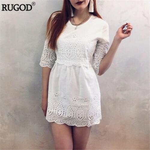 Летние платья без рукавов RUGOD China At AliExpress