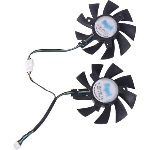 75MM RX570 GT710 730 GPU Cooler Cooling Fan For MAXSUN RX 570 Graphics Card fan