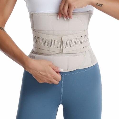 Women Waist Trainer Velcro Sports Body Shaper Belt Slimming Belly Reducing Shaper Tummy Sweat Shapewear Workout Shaper Corset