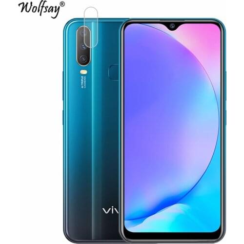 2PCS Camera Lens Film For Vivo Y17 Back Camera Protector Film For BBK Vivo Y17 Protective Camera Film For BBK Vivo Y17 Wolfsay