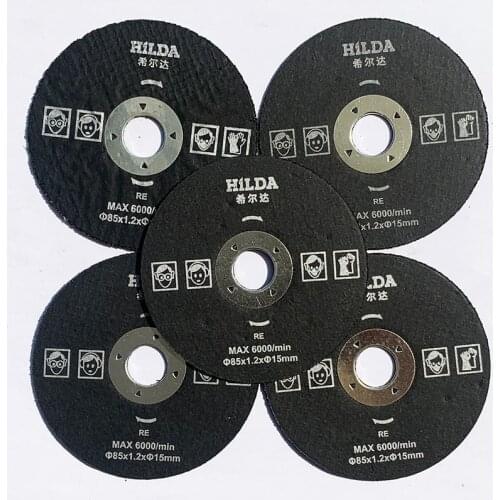 5Pcs/Lot,85x15/10mm Resin Cutting Disc For Steel,Accessories Of Multi Mini Hand Circular Saw,Metal Abrasive Wheel Grinding Disc