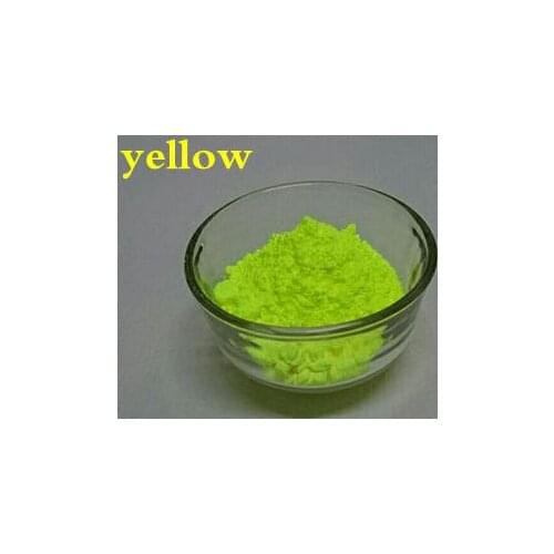 50g/lot Lemon yellow neon Fluorescent Powder ,Phosphor Pigment Powder DIY Decoration Material,not Luminous Powder