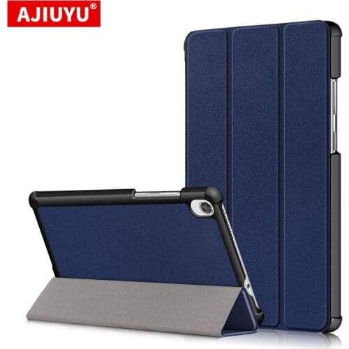 Case For Lenovo Tab M8 Smart Cover Leather TB-8705F TB-8705N TB-8505F TB 8505X 8.0 Tablet Case Slim Magnetic Stand Shell SKin 8"