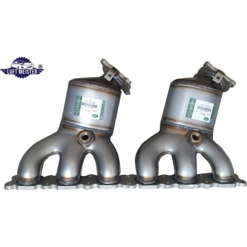 Two Pcs Catalytic Converter for Land Rover LR2 3.2L L6 - Gas 2008-2012 LR001967 LR001968