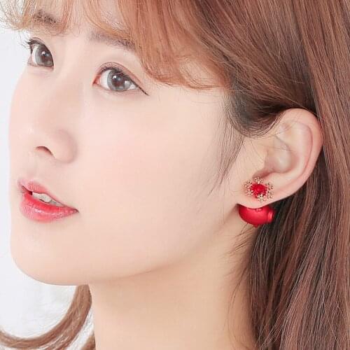 Piglet South Korea new personality tide is big red festival temperament joker web celebrity ear nail female